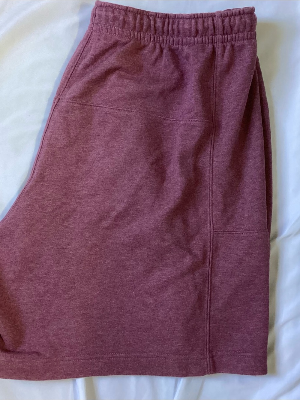 Nike Logo Men’s Heather Light Purple Athletic Sweat Shorts Size XXL